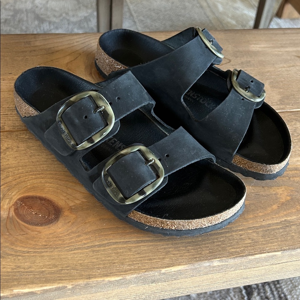 Birkenstock-RARE-Arizona -Big Camo Buckle-NWOT